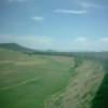 And this was taken from the middle. The train heads north from Beijing.