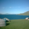 The decidedly blue-looking Great White Lake.