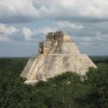 Uxmal. I think I was the first to spot these ruins.