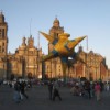 The Zócalo, Mexico City. One piñata you can't miss.